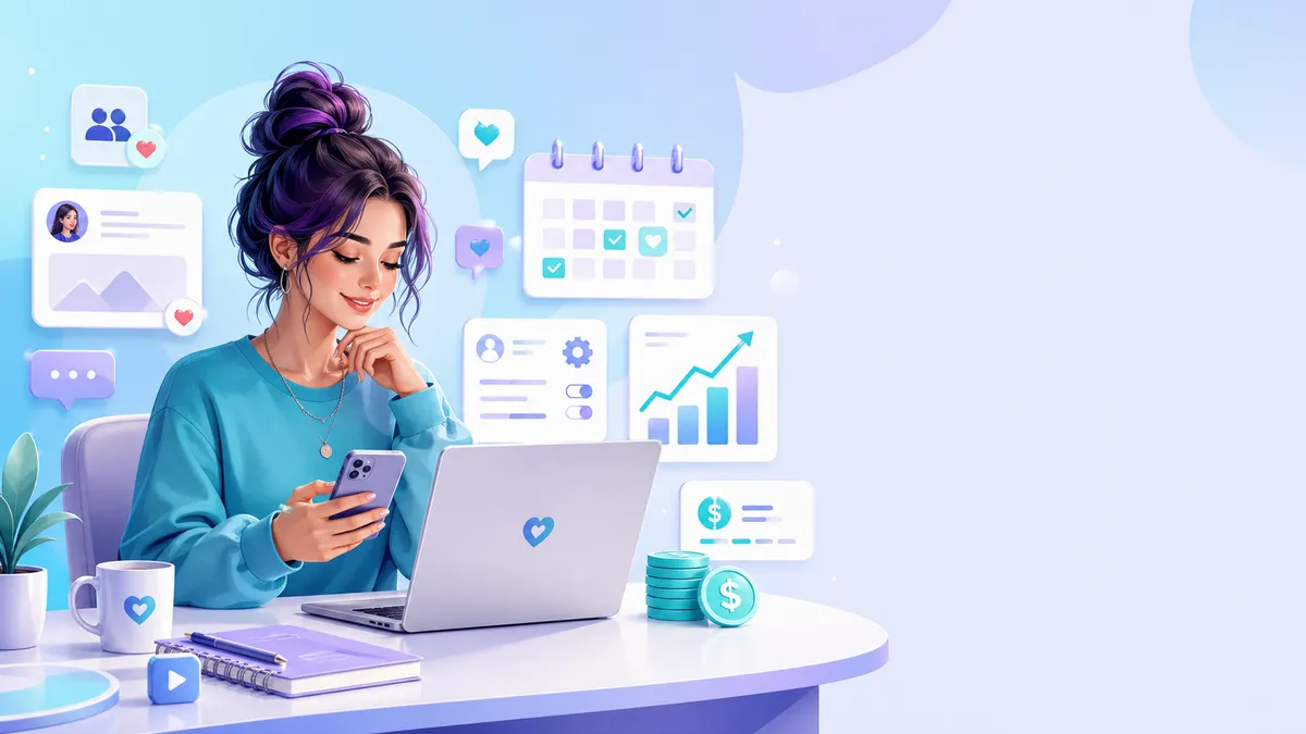 работа моделью на Fansly